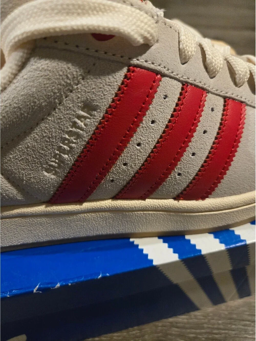 adidas Superstar II W White Pink Women Casual Classic Shoes KH9037 Size 9.5